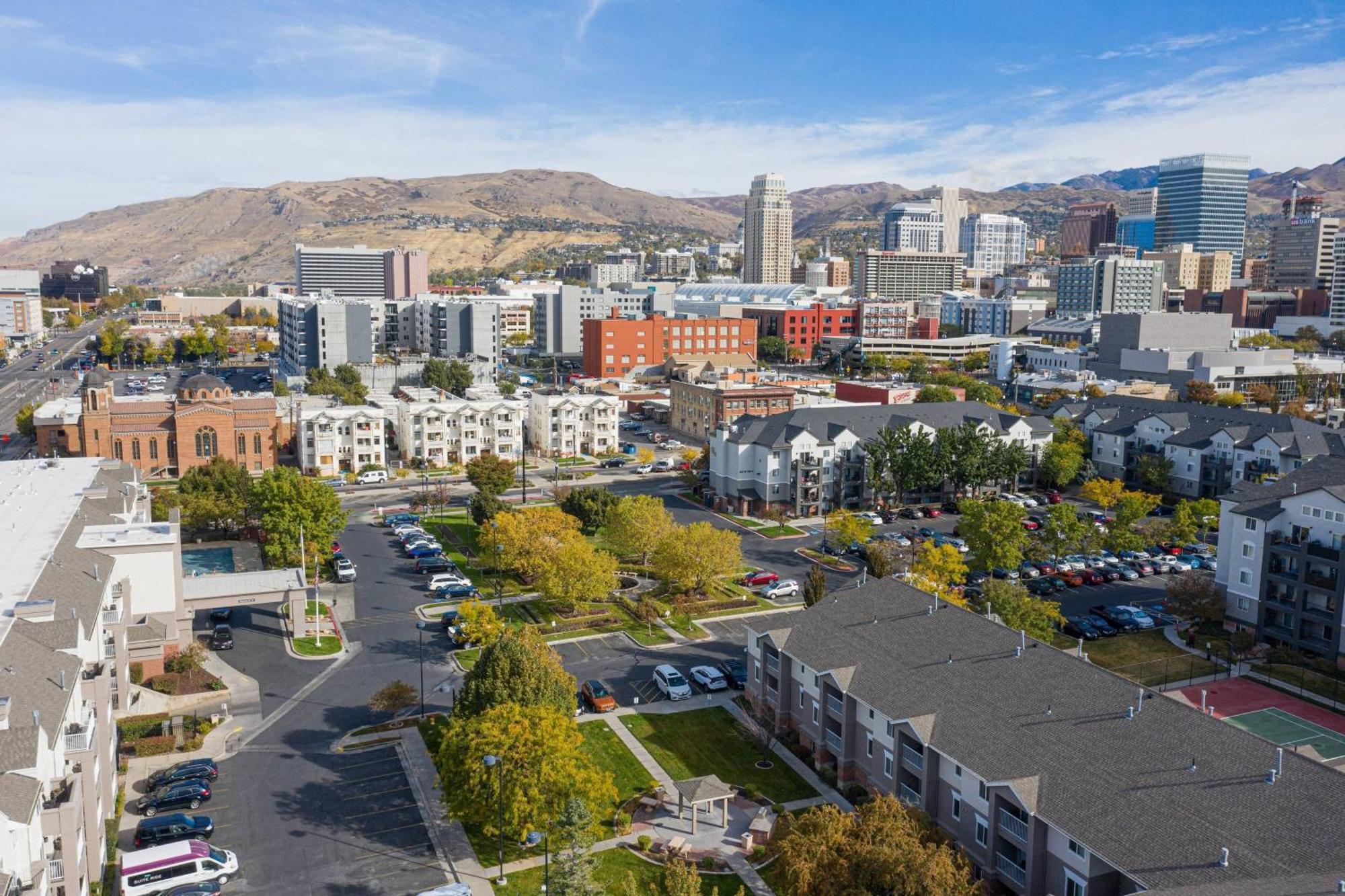 Residence Inn By Marriott Salt Lake City Downtown Екстериор снимка
